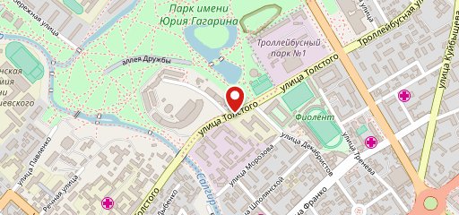 Пицца бар на карте