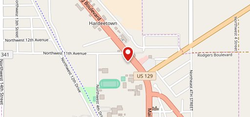 Hardee's на карте