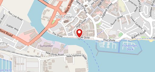 Harlees Poole Quay на карте