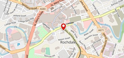 Havana burger & shakes Rochdale на карте