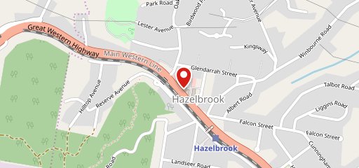 Hazelbrook Chinese Restaurant на карте