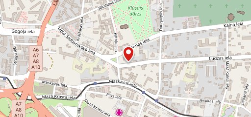 Hesburger Rīga Katoļu на карте