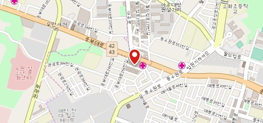 아대유동골뱅이 на карте