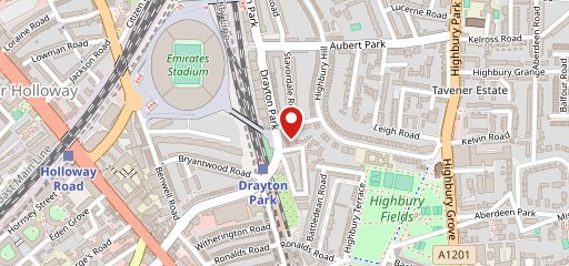 Highbury Library на карте