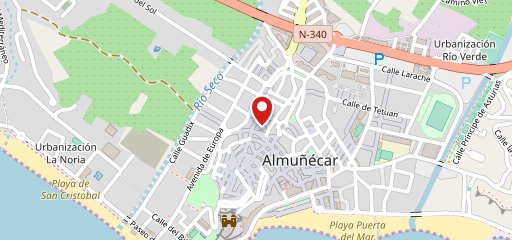 Bar Higuitos Cocina Casera Almuñécar на карте