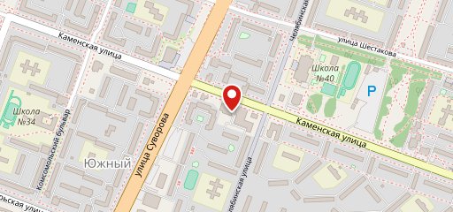 Хлебничная на карте