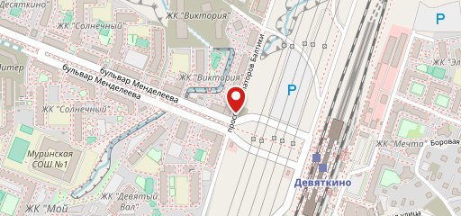 Хлебница на карте