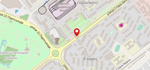 Хлебница на карте