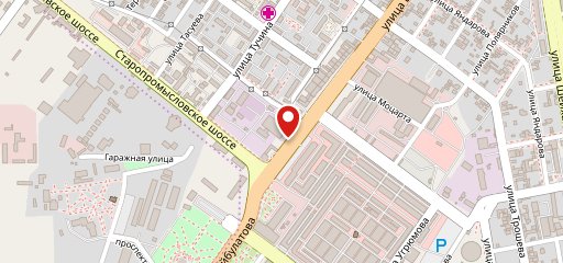 Кафе Голливуд на карте