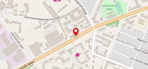 Домашняя столовая на карте