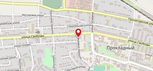 Хычинная на карте