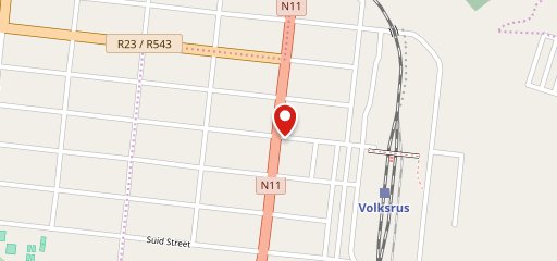 Honchos Volksrust на карте
