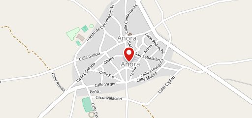 Hostenor Añora на карте