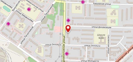 Пекарня на карте
