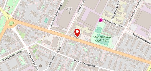 Горячая выпечка на карте