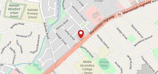 Hot Chilli Thai Restaurant - Croydon на карте