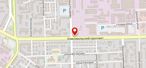 Горячее питание на карте