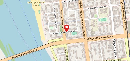 Горячее питание на карте