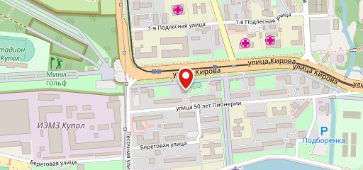 Кафе-пельменная "Горячий пельмень" на карте