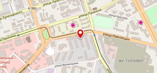 Хот-доги и пончики на карте