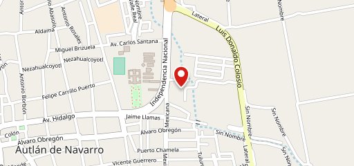 Hotel Autlán на карте