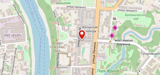 Отель Эридан на карте