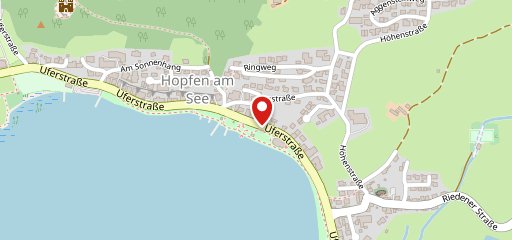 Restaurant Geiger am Hopfensee на карте
