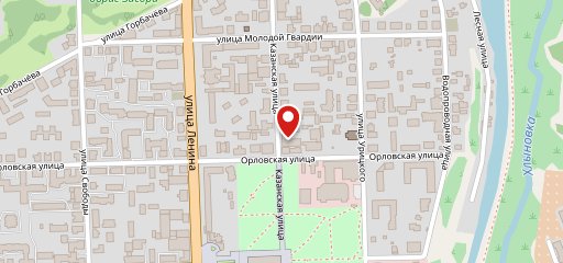 Гостиница "Губернская" на карте