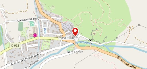 Hôtel du Roc Castellane на карте