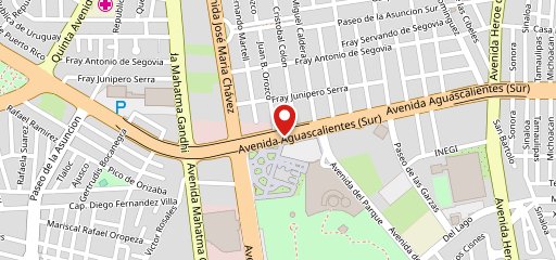 Hotel Rio Inn Aguascalientes на карте
