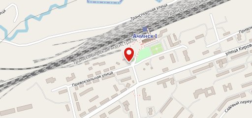 Жаркая поляна на карте