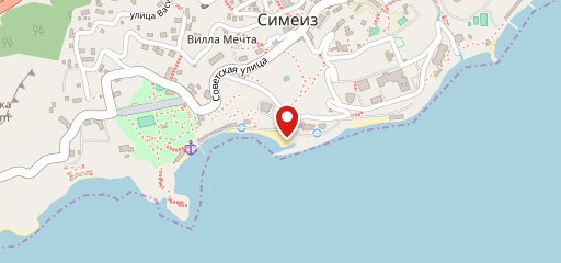 Hungry Bird Симеиз на карте