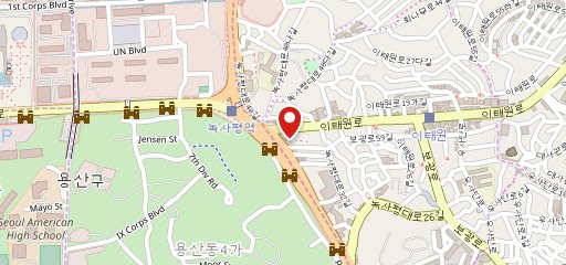 Billion Bar Itaewon 빌리언바 이태원 на карте