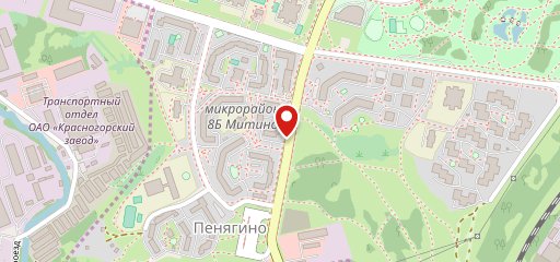 Я люблю суши на карте
