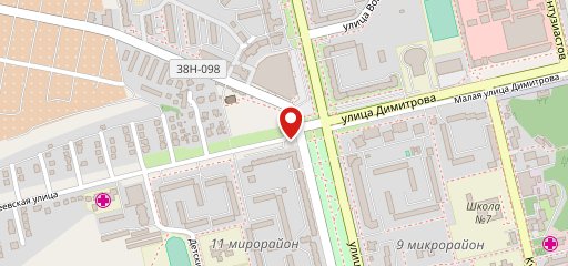Хочу Есть на карте