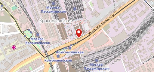 IL Patio на Площади трех вокзалов на карте