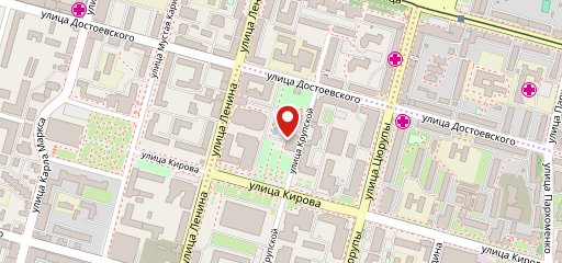 Площадь двух фонтанов на карте