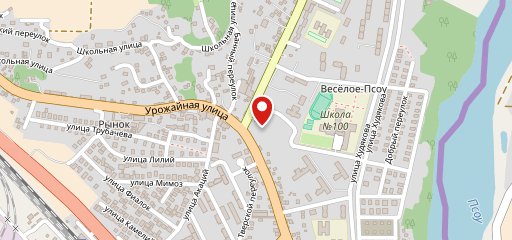 Имбирь на карте