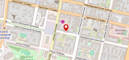 Имбирный пряник на карте