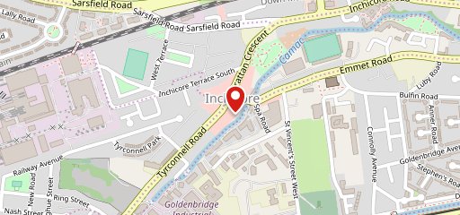 Inchicore Inn на карте