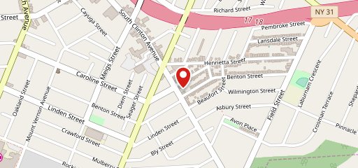 India House Restaurant - Rochester на карте