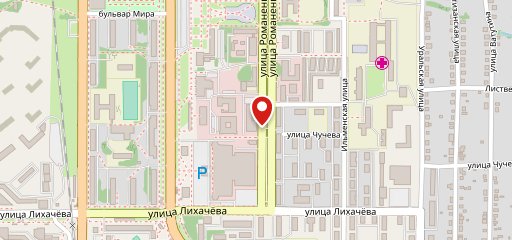 Ресторан Инейкафе на карте