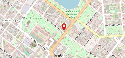 Иней на карте