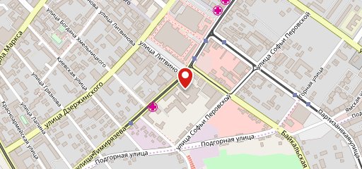 Infinita на карте