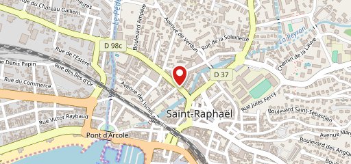 Intermarché Express Saint-Raphael на карте