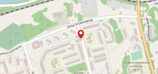 Магазин продуктов на карте