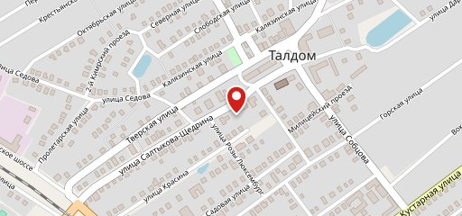 Пекарня на карте