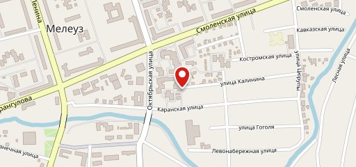 Белуга на карте