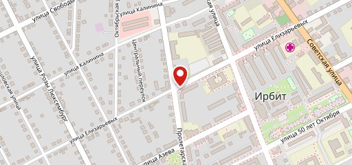 Ирбей на карте
