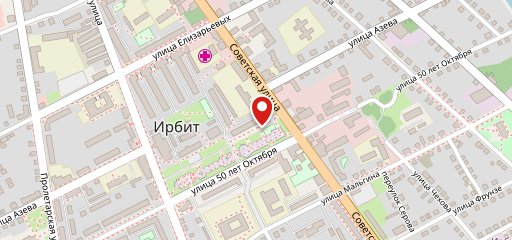 Ирбитский булочник на карте